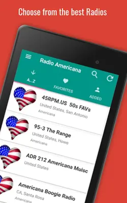 Radio Americana android App screenshot 4